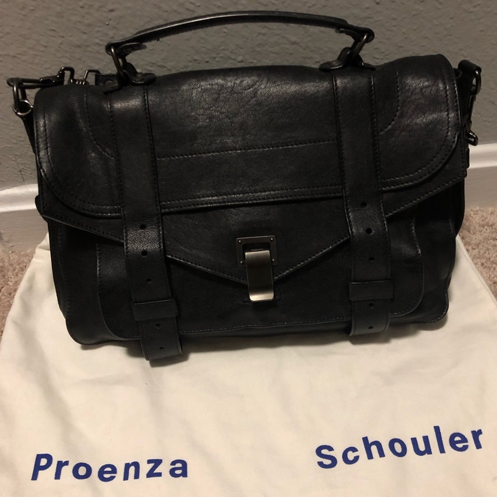 SOLD - proenza schouler ps1 medium black